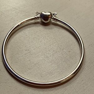 Pandora Heart Bangle “always by your side ❤️” written on heart